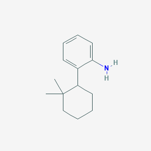 2-(2,2-Dimethylcyclohexyl)aniline