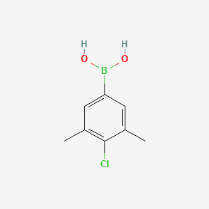 molecular formula C8H10BClO2 B1321788 (4-氯-3,5-二甲基苯基)硼酸 CAS No. 1056475-86-5