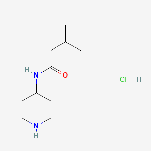 3-Methyl-N-(4-piperidinyl)butanamide hydrochloride
