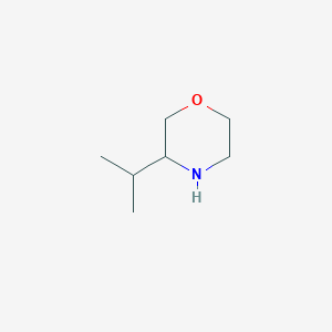 molecular formula C7H15NO B1321799 3-异丙基吗啉 CAS No. 927802-40-2