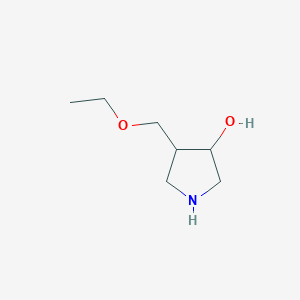 4-(Ethoxymethyl)pyrrolidin-3-ol