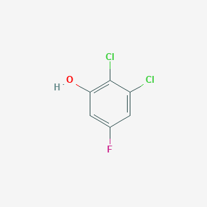 molecular formula C6H3Cl2FO B1321802 2,3-Dichloro-5-fluorophenol CAS No. 1804515-85-2
