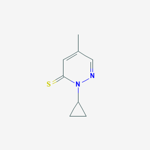 2-Cyclopropyl-5-methyl-2,3-dihydropyridazine-3-thione