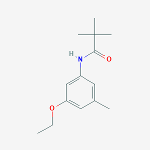 N-(3-Ethoxy-5-methylphenyl)-2,2-dimethylpropanamide