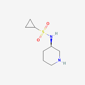 N-[(3R)-piperidin-3-yl]cyclopropanesulfonamide