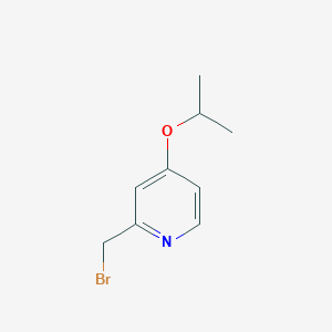 2-(Bromomethyl)-4-(propan-2-yloxy)pyridine