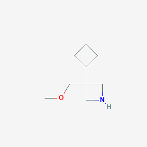 3-Cyclobutyl-3-(methoxymethyl)azetidine