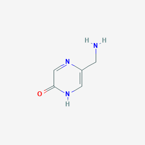 5-(Aminomethyl)pyrazin-2-ol