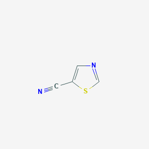 molecular formula C4H2N2S B1321843 噻唑-5-碳腈 CAS No. 25742-12-5