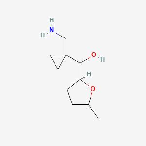 [1-(Aminomethyl)cyclopropyl](5-methyloxolan-2-yl)methanol