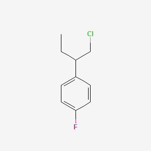 1-(1-Chlorobutan-2-yl)-4-fluorobenzene