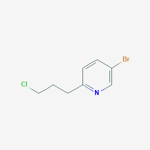 5-Bromo-2-(3-chloropropyl)pyridine