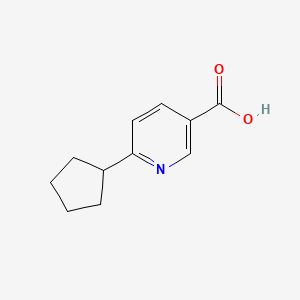 6-Cyclopentylpyridine-3-carboxylic acid