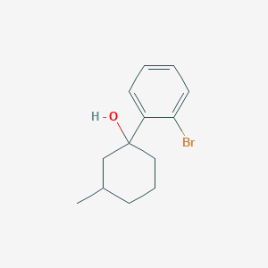 1-(2-Bromophenyl)-3-methylcyclohexan-1-ol