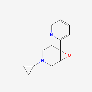 3-Cyclopropyl-6-(pyridin-2-yl)-7-oxa-3-azabicyclo[4.1.0]heptane