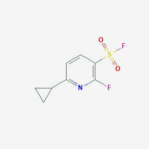 6-Cyclopropyl-2-fluoropyridine-3-sulfonyl fluoride