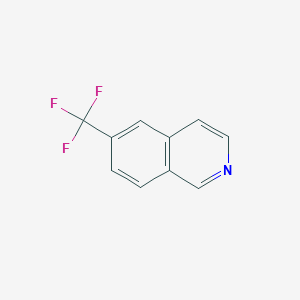 molecular formula C10H6F3N B1321889 6-(Trifluoromethyl)isoquinoline CAS No. 1194375-62-6