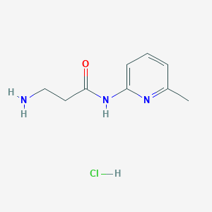 3-amino-N-(6-methylpyridin-2-yl)propanamide hydrochloride