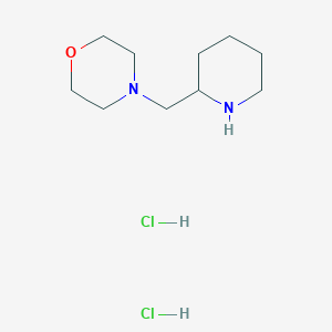 molecular formula C10H22Cl2N2O B1321892 4-(2-Piperidinylmethyl)morpholine dihydrochloride CAS No. 81310-59-0