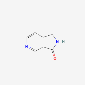 molecular formula C7H6N2O B1321901 1H-Pyrrolo[3,4-c]pyridin-3(2H)-one CAS No. 40107-95-7