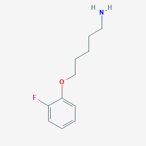 1-[(5-Aminopentyl)oxy]-2-fluorobenzene