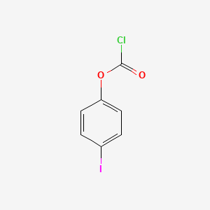 molecular formula C7H4ClIO2 B13219092 4-Iodophenyl chloroformate 