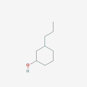 molecular formula C9H18O B1321913 3-Propylcyclohexan-1-ol 
