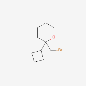 2-(Bromomethyl)-2-cyclobutyloxane