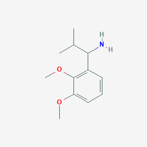 1-(2,3-Dimethoxyphenyl)-2-methylpropan-1-amine