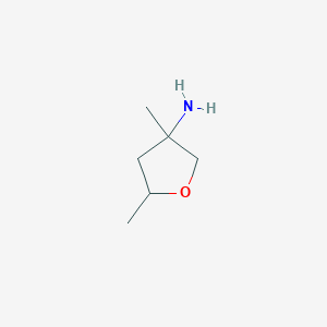 3,5-Dimethyloxolan-3-amine