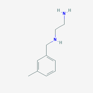 molecular formula C10H16N2 B1321926 N-(3-Methylbenzyl)ethane-1,2-diamine CAS No. 953072-18-9