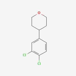 4-(3,4-Dichlorophenyl)oxane