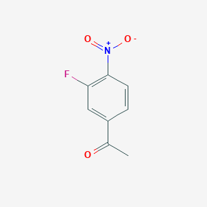 molecular formula C8H6FNO3 B1321927 1-(3-Fluoro-4-nitrophenyl)ethanone CAS No. 72802-25-6