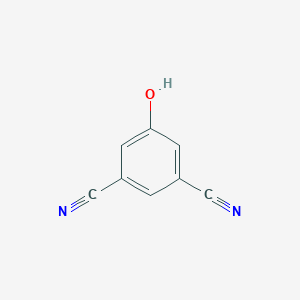 molecular formula C8H4N2O B1321930 5-Hydroxyisophthalonitrile CAS No. 79370-78-8