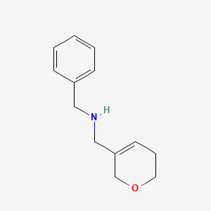 benzyl[(5,6-dihydro-2H-pyran-3-yl)methyl]amine