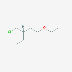 3-(Chloromethyl)-1-ethoxypentane