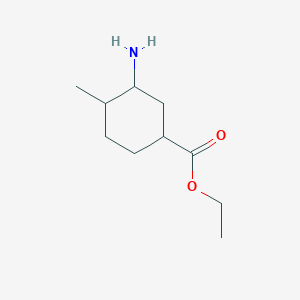 Ethyl 3-amino-4-methylcyclohexane-1-carboxylate