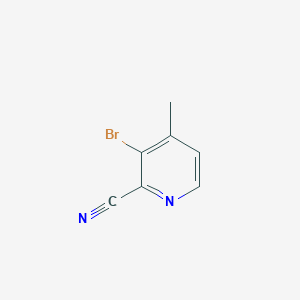 molecular formula C7H5BrN2 B1321937 3-溴-4-甲基吡啶甲腈 CAS No. 717843-45-3