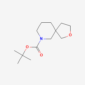 molecular formula C13H23NO3 B1321941 叔丁基 2-氧杂-7-氮杂螺[4.5]癸烷-7-羧酸酯 CAS No. 374795-36-5