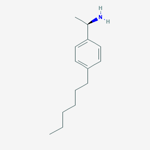 (1R)-1-(4-hexylphenyl)ethanamine