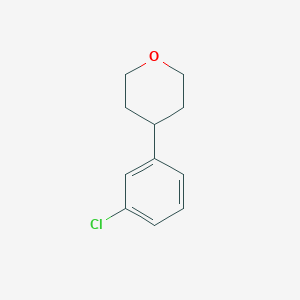 4-(3-Chlorophenyl)oxane