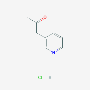 molecular formula C8H10ClNO B1321955 1-(Pyridin-3-yl)propan-2-one hydrochloride CAS No. 69966-56-9