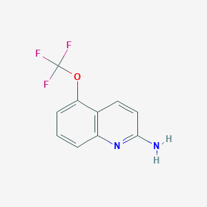 5-(Trifluoromethoxy)quinolin-2-amine