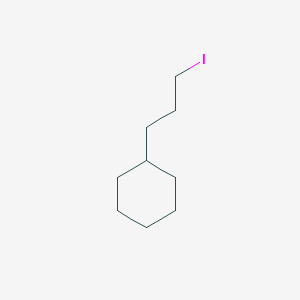 molecular formula C9H17I B1321976 (3-Iodopropyl)cyclohexane CAS No. 147936-56-9