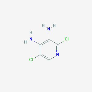 molecular formula C5H5Cl2N3 B1321981 2,5-Dichloropyridine-3,4-diamine CAS No. 405230-94-6
