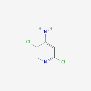 molecular formula C5H4Cl2N2 B1321985 2,5-二氯吡啶-4-胺 CAS No. 405230-82-2