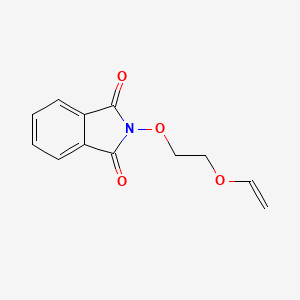 molecular formula C12H11NO4 B1321991 2-(2-(乙烯氧基)乙氧基)异吲哚啉-1,3-二酮 CAS No. 391212-30-9