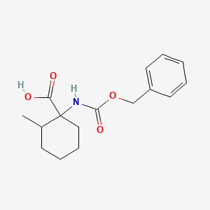 1-(((Benzyloxy)carbonyl)amino)-2-methylcyclohexane-1-carboxylic acid