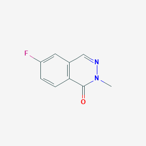 6-Fluoro-2-methyl-1,2-dihydrophthalazin-1-one