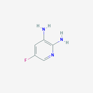 molecular formula C5H6FN3 B1322003 5-Fluoropyridine-2,3-diamine CAS No. 212268-13-8